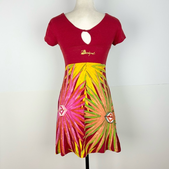 Desigual red summer dress - Picture 5 of 7